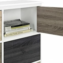 Dorel Home Mercer 6 Door Storage Cabinet