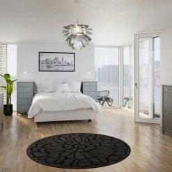 Steens Tromso Grey 3 Door Wardrobe