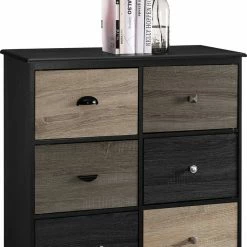 Dorel Home Mercer 6 Door Storage Cabinet