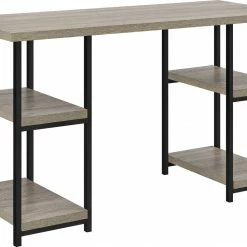 Dorel Home Elmwood Double Pedestal Desk