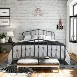 Dorel Home Bushwick Metal Bed