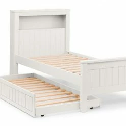 Julian Bowen Maine Bookcase Bed Surf White