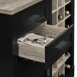 Baths Dorel Home Carver Bar Cabinet