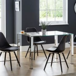 Julian Bowen Kari Dining Chair In Black