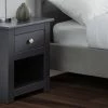 Julian Bowen Radley Bedside Table Anthracite Baths