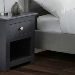 Julian Bowen Radley Bedside Table Anthracite Baths