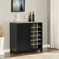 Baths Dorel Home Carver Bar Cabinet