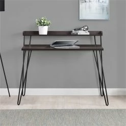 Dorel Home Haven Retro Desk With Riser
