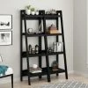 Dorel Home Lawrence 4 Shelf Ladder Bookcase Style