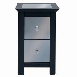 Core Products Ayr 2 Drawer Petite Bedside Cabinet
