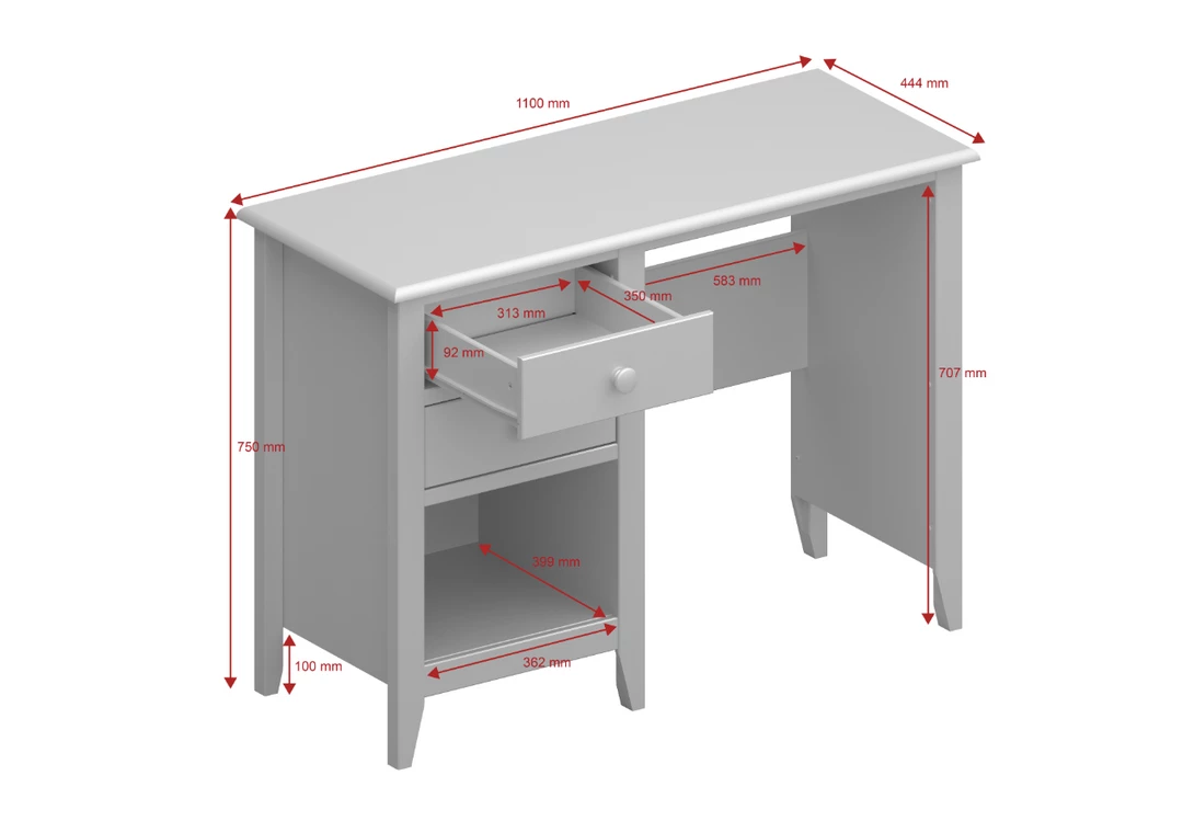 Steens Heston Pine Desk