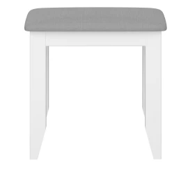 Steens Heston White Stool