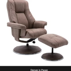 GFA Denver Recliner And Foot Stool