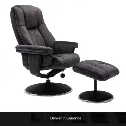 GFA Denver Recliner And Foot Stool
