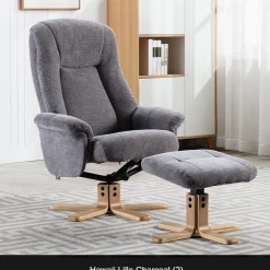 GFA Hawaii Recliner And Foot Stool
