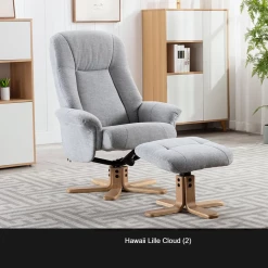 GFA Hawaii Recliner And Foot Stool