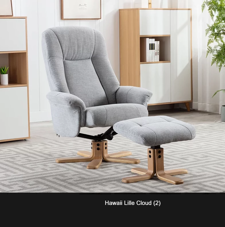 GFA Hawaii Recliner And Foot Stool