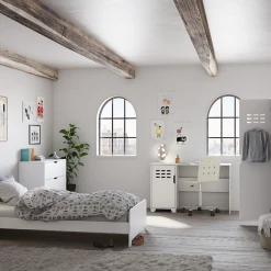 Beds Steens Loke Bed White