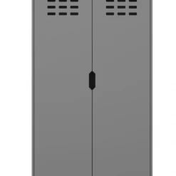 Steens Loke 2 Door Wardrobe Grey