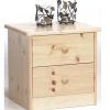 Steens Mario 2 Drawer Bedside Pine