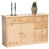 Steens Mario 2 Door 6 Drawer Sideboard Pine