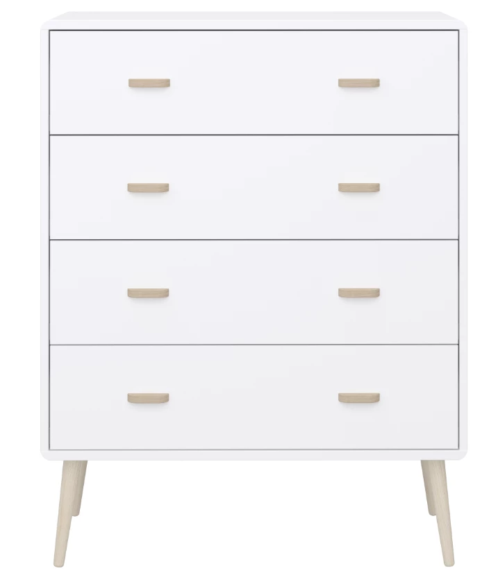 Steens Mino 4 Drawer Chest White