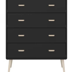 Steens Mino 4 Drawer Chest Black