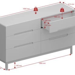 Steens Oniria 3+3 Wide Chest Green