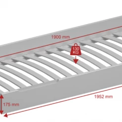 Steens Oniria Underbed Drawer Pink And Whitewash