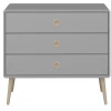 Steens Soft Line 3 Drawer Wide Chest Grey