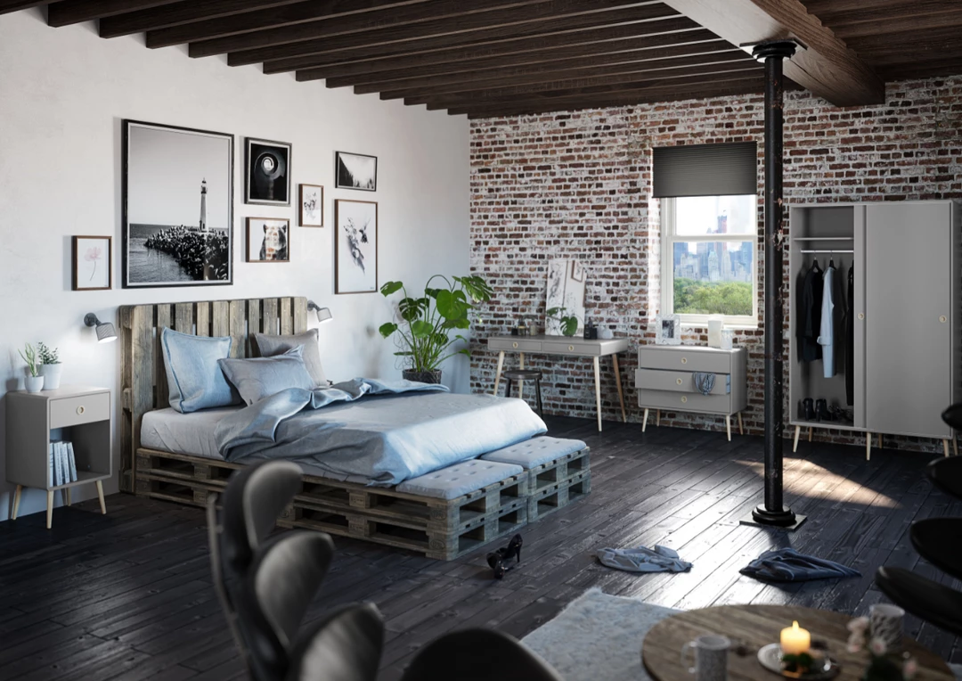 Baths Steens Soft Line 1 Drawer Chest Grey