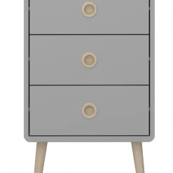 Steens Soft Line 3 Drawer Chest Grey