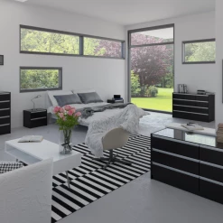 Steens Skyline 2 Drawer Black