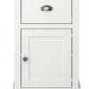 Steens Sandringham 1 Door 1 Drawer Bedside White Baths