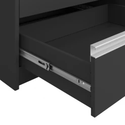 Baths Steens Skyline 5 Drawer Black
