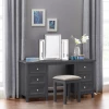 Julian Bowen Maine Dressing Table Anthracite Baths