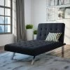 Dorel Home Emily Chaise Single Sofa Bed Baths