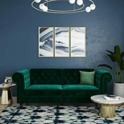 Dorel Home Felix Chesterfield Sofa Bed Baths