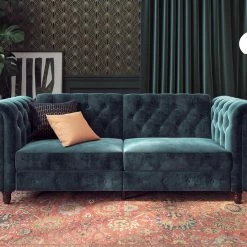 Dorel Home Felix Chesterfield Sofa Bed Baths