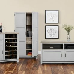 Baths Dorel Home Carver Bar Cabinet