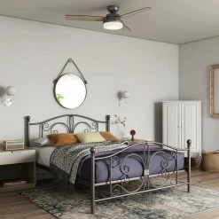 Dorel Home Bombay Metal Bed