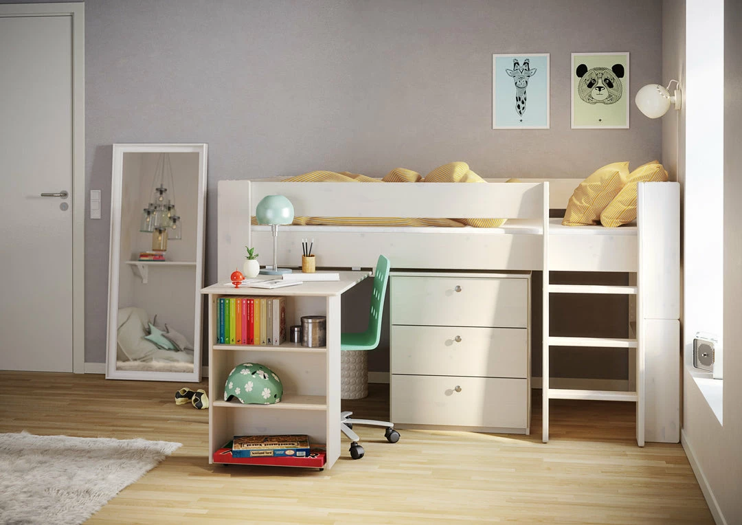 Steens Furniture For Kids Steens For Kids Pull Out Desk White Wash