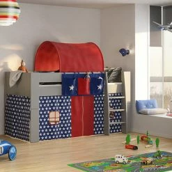 Steens 4 Kids 3 Drawer Bookcase Grey