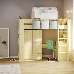 Steens Furniture For Kids Steens For Kids 2 Door 1 Drawer Wardrobe Pine