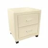 Baths Time Living Dorest Cream 2 Drawer Bedside Chest