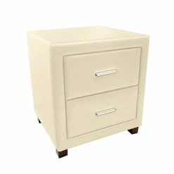 Time Living Dorest Cream 2 Drawer Bedside Chest