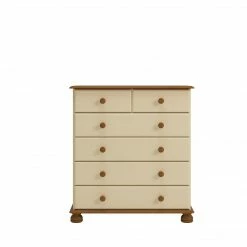 Steens Richmond Cream And Pine 2 + 4 Deep Chest Of Draws Baths