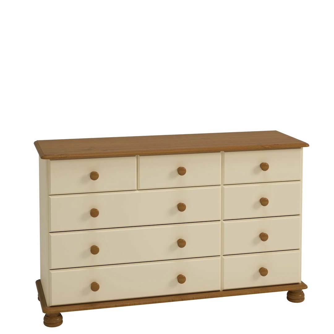 Steens Richmond Cream And Pine 2 + 3 + 4 Chest Of Draws Baths