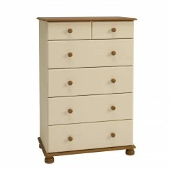 Steens Richmond Cream And Pine 2 + 4 Chest Of Drawers Baths