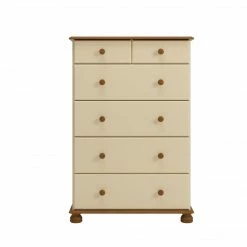 Steens Richmond Cream And Pine 2 + 4 Chest Of Drawers Baths